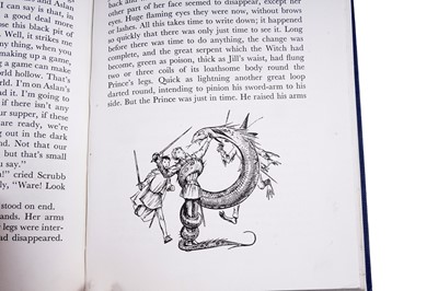 Lot 10 - Two volumes of C. S. Lewis' Chronicles of Narnia