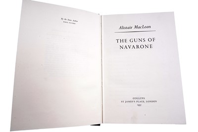Lot 15 - Maclean (Alistair): The Guns Of Navarone; and The Last Frontier
