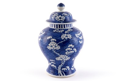 Lot 332 - A Chinese baluster jar and cover