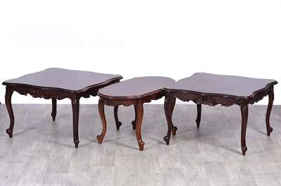 Lot 97 - Three French-style coffee tables