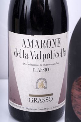 Lot 620 - Seven bottles of Montresor Amarone della Valpolicella; and two others
