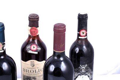 Lot 616 - Nine bottles of Mixed Chianti