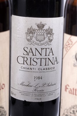 Lot 616 - Nine bottles of Mixed Chianti