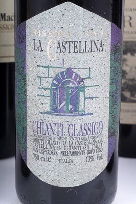 Lot 616 - Nine bottles of Mixed Chianti
