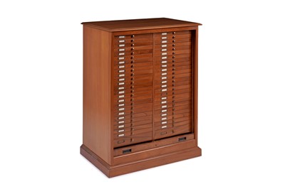 Lot 12 - A 20th Century mahogany specimen or collector's cabinet