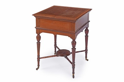 Lot Thornhill & Co. Ltd 144 New Bond Street London: an Edwardian mahogany drinks cabinet