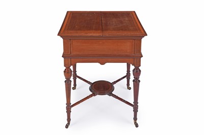 Lot 565 - Thornhill & Co. Ltd 144 New Bond Street London: an Edwardian mahogany drinks cabinet