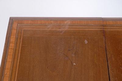 Lot 565 - Thornhill & Co. Ltd 144 New Bond Street London: an Edwardian mahogany drinks cabinet