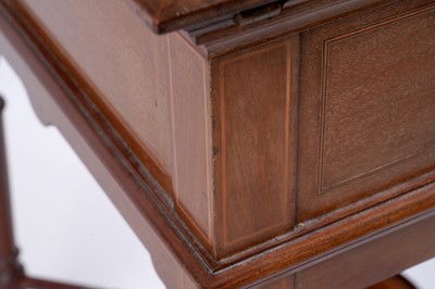 Lot 565 - Thornhill & Co. Ltd 144 New Bond Street London: an Edwardian mahogany drinks cabinet