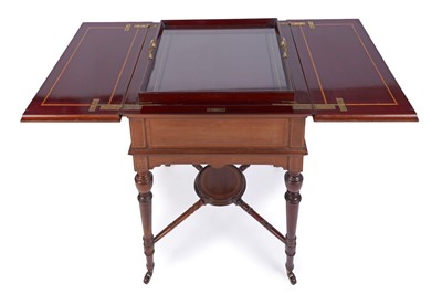Lot 565 - Thornhill & Co. Ltd 144 New Bond Street London: an Edwardian mahogany drinks cabinet
