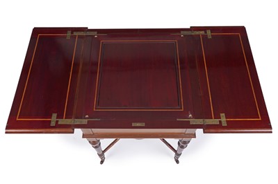 Lot 565 - Thornhill & Co. Ltd 144 New Bond Street London: an Edwardian mahogany drinks cabinet