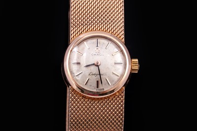 Lot 409A - Omega Ladymatic: an 18ct yellow gold cased automatic wristwatch