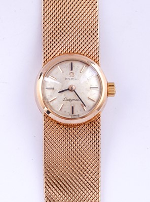Lot 409 - Omega Ladymatic: an 18ct yellow gold cased automatic wristwatch
