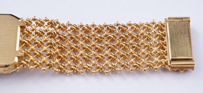 Lot 411 - Andrew Grima for Omega Constellation: an 18ct yellow gold manual wind dress watch