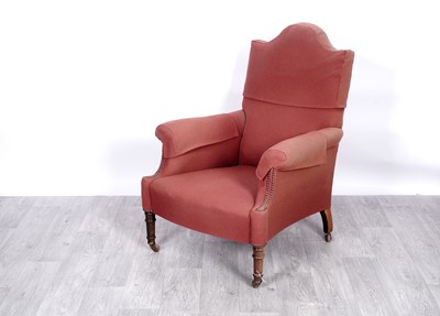 Lot 51 - A 19th Century mahogany framed armchair