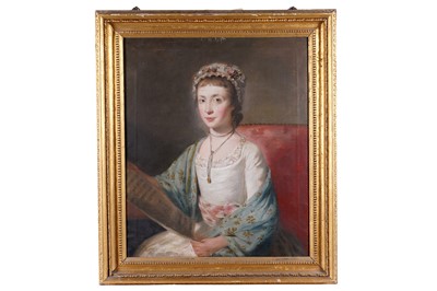 Lot 275 - British School - Portrait of Barbara Christian Craster | oil
