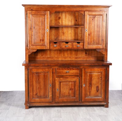 Lot 84 - A 20th Century hardwood dresser