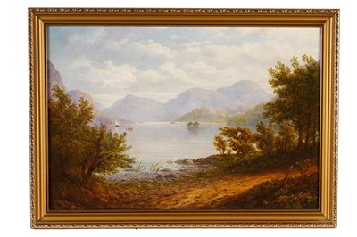 Lot 689 - William Taylor Longmire - Ullswater from Glencoin Park | oil