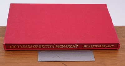 Lot 305 - 1000 Years of British Monarchy silver ingot set
