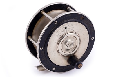 Lot 548 - A P.D. Malloch 4½ inch salmon reel