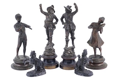Lot 199 - A collection of statuettes
