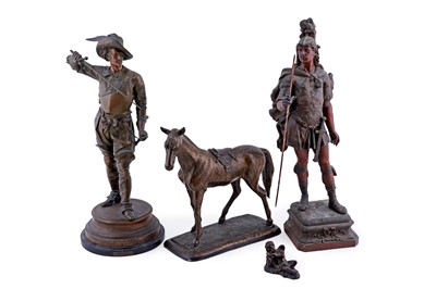 Lot 200 - A collection of statues