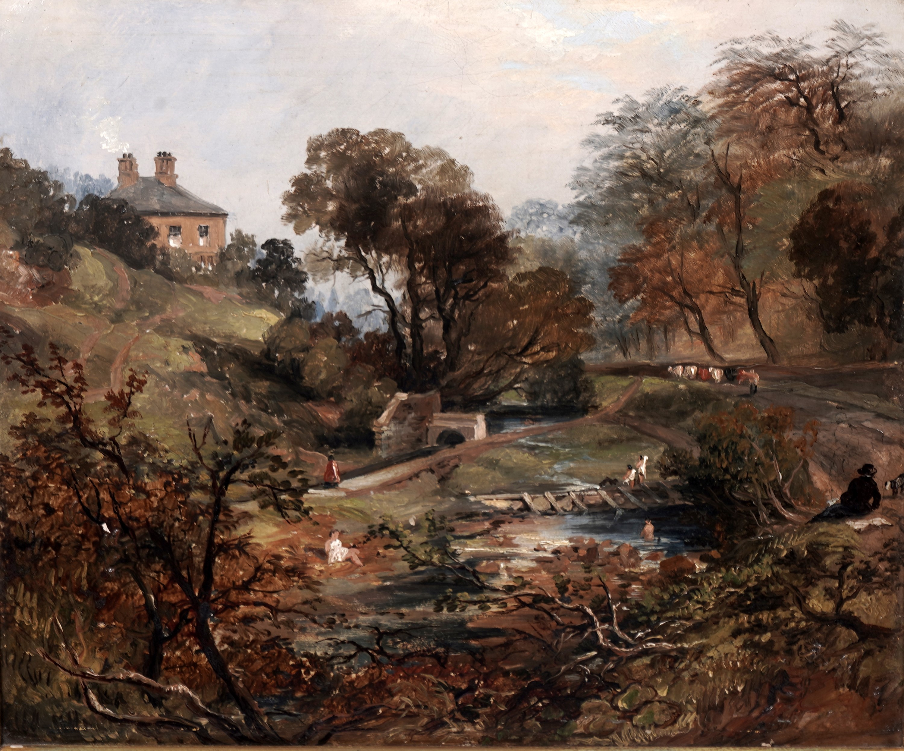 Lot 405 - John Wilson Carmichael - Ouseburn | oil