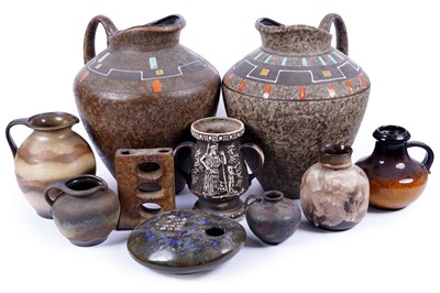 Lot 283 - A collection of 1970s West German ceramics