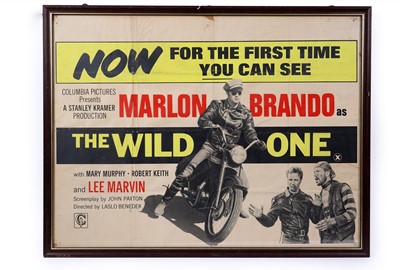 Lot 598 - The Wild One (1968) British Quad film poster