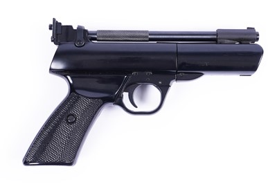 Lot 343 - A boxed Webley & Scott .22 Cal ‘Tempest’ air pistol