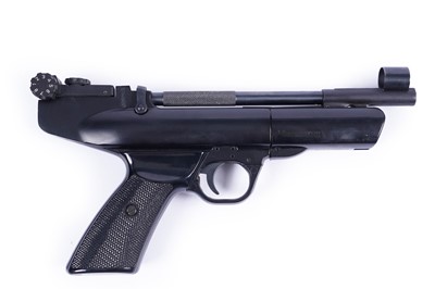 Lot 345 - A boxed Webley & Scott .22 Cal ‘Hurricane’ air pistol