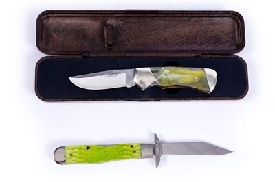 Lot 339 - Two boxed pocketknives including a limited edition Case 'Cheetah'