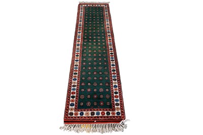 Lot 119 - A 20th Century Caucasian hand-knotted runner