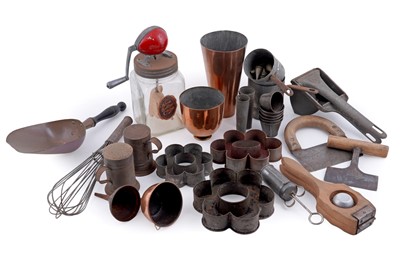 Lot 221 - An interesting collection of 19th Century and later kitchenalia
