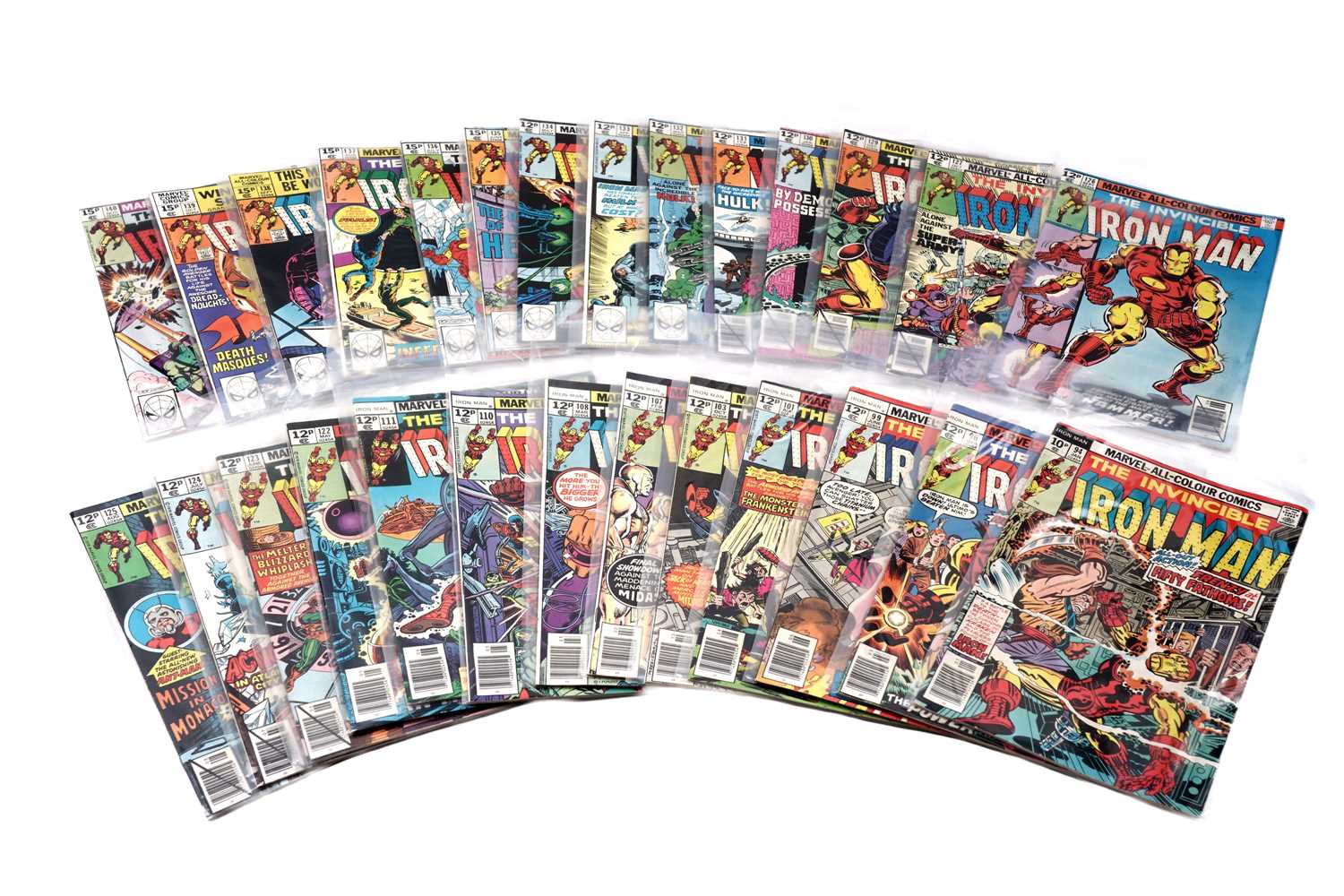 Lot 86 - Various issues of Iron Man, by Marvel Comics