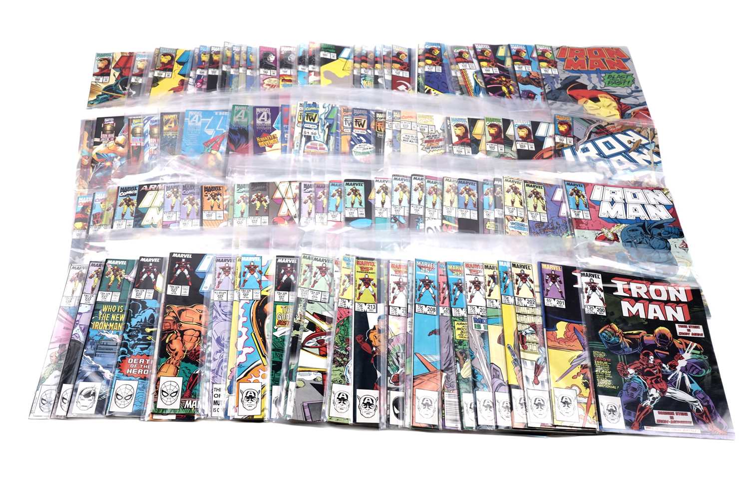 Lot 87 - Various issues of Iron Man, by Marvel Comics