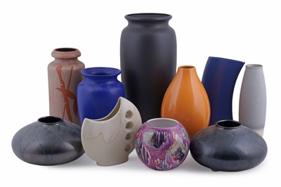 Lot 286 - A collection of 1970s West German ceramics