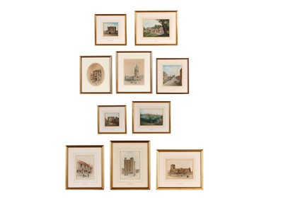 Lot 153 - Ten watercolours by James Wood of Newcastle upon Tyne