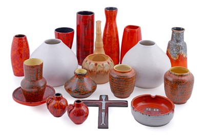 Lot 290 - A collection of 1970s West German ceramics