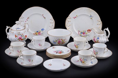 Lot 232 - A 19th Century Rockingham type tea service