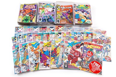 Lot 95 - Marvel Comics X-Force, X-Factor, and Alpha Flight various issues