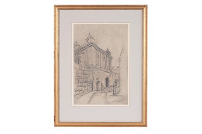 Lot 647 - Robert Jobling - Sally Port Gate and Shipwrights Tower | pencil