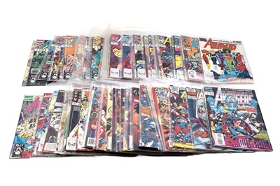 Lot 63 - The West Coast Avengers, and other Avengers issues, by Marvel Comics