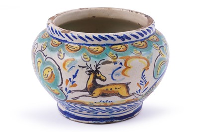 Lot 262 - An 18th Century Italian Majolica bowl
