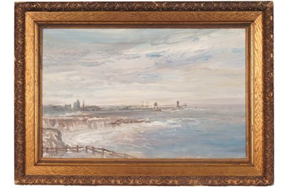Lot 703 - Alfred Ainslie "Alf" O'Brien - View from South Shields of the Tyne | oil