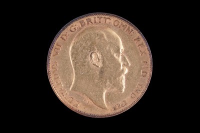 Lot 159 - An Edward VII 1902 gold half sovereign
