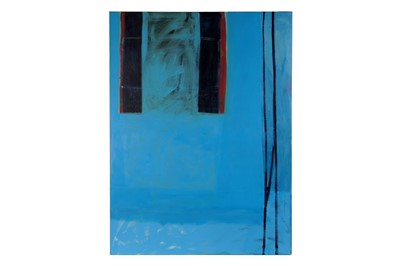 Lot 622 - Contemporary School - Blue abstract | oil