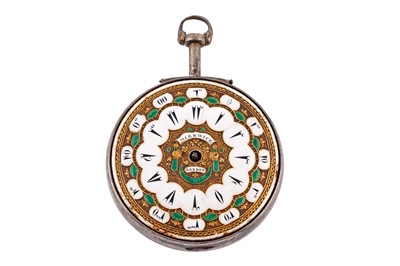 Lot 488 - A Regency period silver-cased pocket watch by Marwick Markham of London