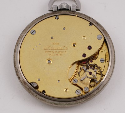 Lot 490 - An early 20th Century Jaeger-LeCoultre pocket watch