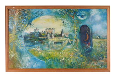 Lot 660 - Antoni Sulek - Memory of a city | oil